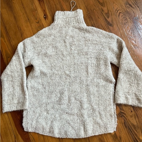 HOLZWEILER Boho Beige Barlind Oversized Turtleneck Sweater Wool Alpaca Blend S - Picture 5 of 16